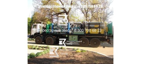 Компрессор передвижной воздушный СД-50/121 М